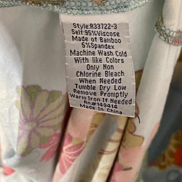 Johnny Was Kingyo Easy Fit Tank Dress Resort Boho Artsy Sundress Coastal Medium - Picture 10 of 10